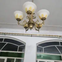 لوستر برنز|لوستر و چراغ آویز|یزد, |دیوار