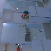 دکور ارایشگاه|آرایشگاه و سالنهای زیبایی|زاوه, |دیوار