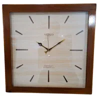 «ساعت دیواری چوبی مربع و مستطیل،اقساطی بدون سود|ساعت دیواری و تزئینی|بروجرد, |دیوار