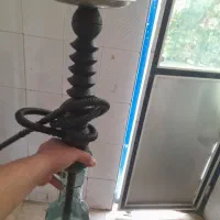 قلیان سرخ دار