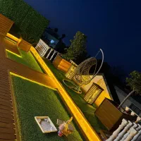 طراحی و اجرا روف گاردن فضای سبز دل نشین|خدمات پیشه و مهارت|چالوس, |دیوار