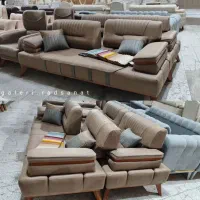 مبل هفت نفره/تینا تمام چوب & کم جا