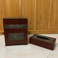 ست جادستمالی و سطل زباله