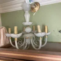 دوعدد لوستر|لوستر و چراغ آویز|رشت, نیکمرام|دیوار