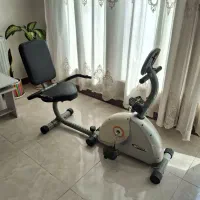دوچرخه ثابت ورزشی مبله درحدنونو برندسمپل تایوانی|تجهیزات ورزشی|تهران, چیتگر جنوبی|دیوار