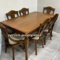 فِرِدِریکا میز غذاخوری مارال باجزئیات اروپایی|میز و صندلی غذاخوری|تهران, ظفر|دیوار