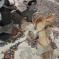 دوکفش پاشنه بلند زیبا فروشی