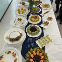 بهترین پیش غذا فینگرفود کیک تولد خاگینه حلوا