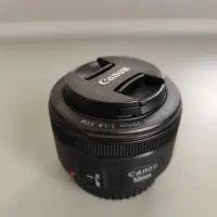 لنز دوربین 50m.m Canon فیکس کنون F1.8