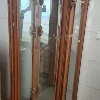 ویترین کمد منبت