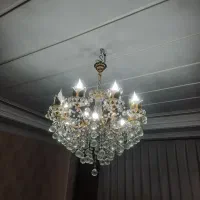 ۲ عدد لوستر ۸ شاخه در حد نو