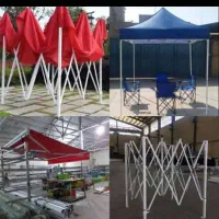 سایبان تاشو زرد برزنت۹الاچیق|کوهنوردی و کمپینگ|تهران, تهرانسر غربی|دیوار