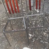 چهار عدد صندلی استیل|میز و صندلی غذاخوری|نیشابور, ریوند|دیوار