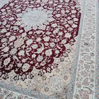 یک جفت فرش۹متری ۷۰۰شانه ۲۵۵۰تراکم لاکی|فرش|تهران, بهاران|دیوار