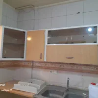کابینت فلزی همراه با هود|آب‌چکان و نظم‌دهنده ظروف|قم, عمار یاسر|دیوار
