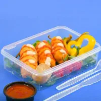 ظرف پلاستیکی دربدار  شفاف طب در سایز های مختلف