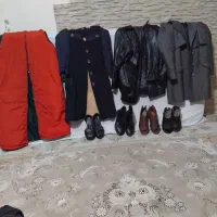 کاپشن چرم پافر بارانی