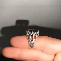 انگشتر نقره مردانه