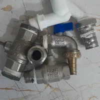 شیر آلات برنجی ۱/۲ و ۳/۴ خیلی کم استفاده شده