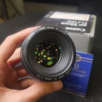 لنز کنن  Canon 50mm F1.4 USM|دوربین عکاسی و فیلم‌برداری|تهران, فردوسی|دیوار
