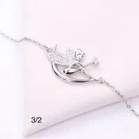 دستبند کادویی نقره بینهایت زنجیری کد81پک باکس کادو|بدلیجات|تبریز, |دیوار