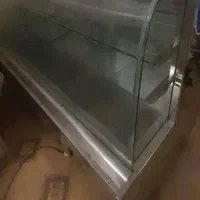 یخچال ویترینی شیشه خم دار|فروشگاه و مغازه|سلطانیه, |دیوار