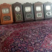 ۷عدد ساعت سه کوک قدیمی دیواری عتیقه