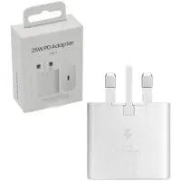 اداپتور 25 وات سامسونگ معاوضه با 20 وات اپل