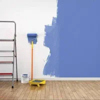 نقاشی و رنگ آمیزی ساختمان و درب منازل و پارکینگ ها