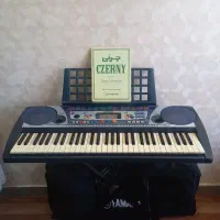 ارگ یاماها PSR-260 همراه پایه کیف آداپتور و ۳ کتاب