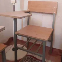 فروش صندلی دسته دار دانش آموزی در حد نو