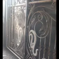 درب باغی  گل نرده  سنگین وزن محکم