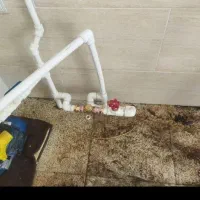 نصب پمپ و منبع ونصب شیرآلات و لوله کشی گاز و آب