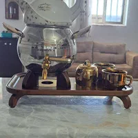 کتری وقوری وسینی وفنجان کاملانو