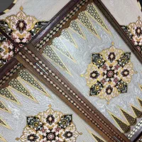 تخته نرد وشطرنج چوب وخاتم،سایزبزرگ