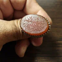انگشتر عقیق یمنی اصیل خطی و دامله و عقیق خراسان|جواهرات|تهران, یافت آباد شمالی|دیوار