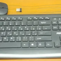 ماوس کیبورد بیسیم کاملا سالم