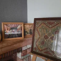 تابلو قاب عکس چوبی