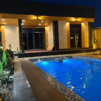 اجاره-باغ-ویلاسالیانه-500مترمدرن-دوخواب-استخرابگرم