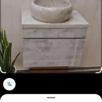 میز توالت سنگی کمددار