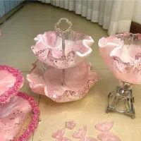 شیرینی خوری و میوه خوری، سینی تک و ست فقط