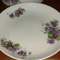 کاسه بشقاب روسی قدیمی آنتیک