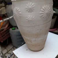گلدان سفالی بزرگ|گل و گیاه طبیعی|تهران, مینای جنوبی|دیوار