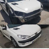 سپر کاپوت گلگیر ۲۰۶ همه رنگ اماده