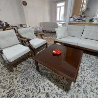 مبل راحتی چوبی