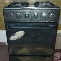 گاز 4 شعله طرح فر  آینه دار