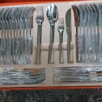 سرویس قاشق چنگال ۶۶ پارچه