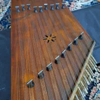 سنتور چوب گردو سه مهر سفارشی قشلاقی