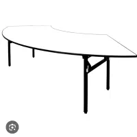 میز تاشو هلالی شکل هتلی و تالار رستوران