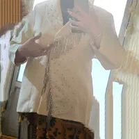 (ست سه تیکه مجلسی ) فقط ۱ بار پوشیده شده